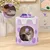 GIANTEX Arbre à Chat Boba Tea Cup 67cm, Griffoir, Balle Suspendue, Moderne