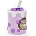 GIANTEX Kratzbaum Boba Tea Cup 67 cm, Kratzfläche, Hängender Ball, Modern