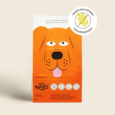 Tomojo - Croquettes aux Insectes Sans Céréales pour Chien