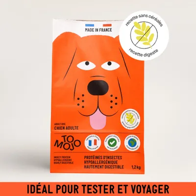 Croquettes aux insectes pour chien sans céréales - Tomojo Croquettes aux insectes pour chien sans céréales - Tomojo