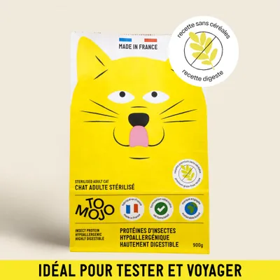 Croquettes chat sans céréales adulte - Tomojo Croquettes chat sans céréales adulte - Tomojo