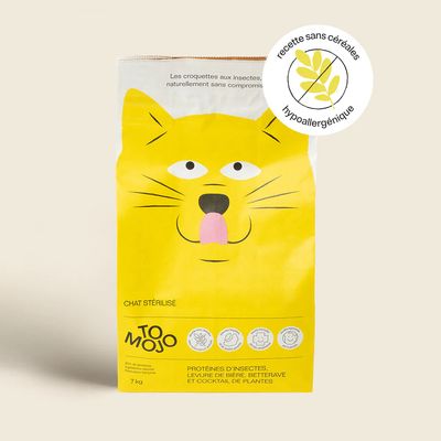 Croquettes chat sans céréales adulte - Tomojo