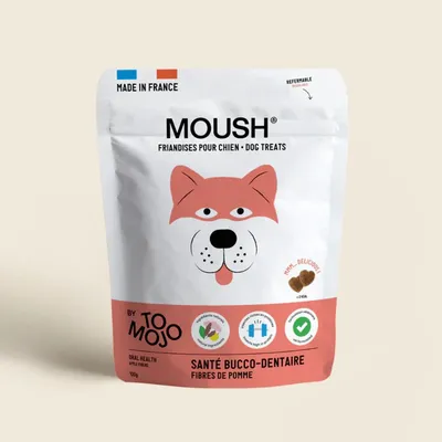 Friandise Moush chien santé bucco-dentaire  - Tomojo