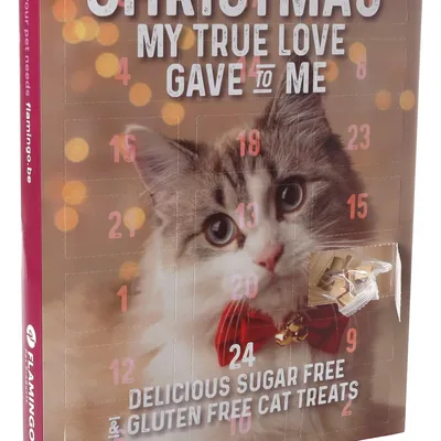 Flamingo - Calendrier de l'avent Noël pour chat 295 g