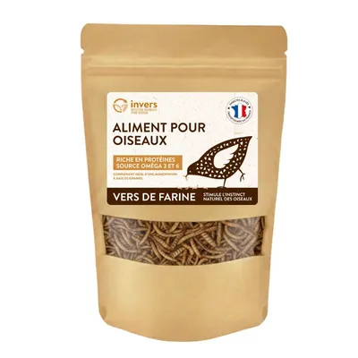 Vers de farine déshydratés - Invers Vers de farine déshydratés - Invers