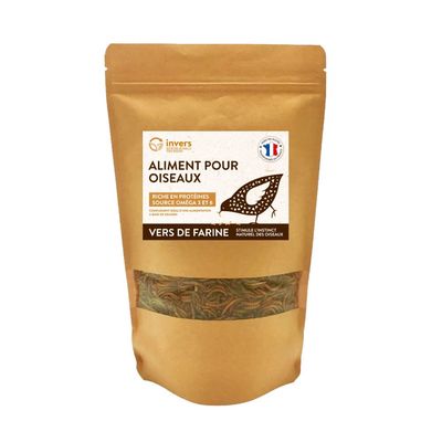 Vers de farine déshydratés - Invers 200g