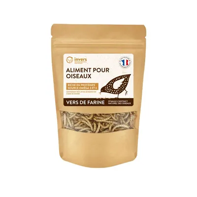 Vers de farine déshydratés - Invers Vers de farine déshydratés - Invers