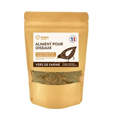 Vers de farine déshydratés - Invers Vers de farine déshydratés - Invers