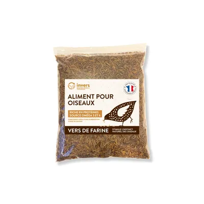 Vers de farine déshydratés - Invers