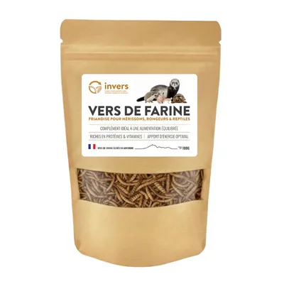 Vers de farine déshydratés pour NAC  - Invers