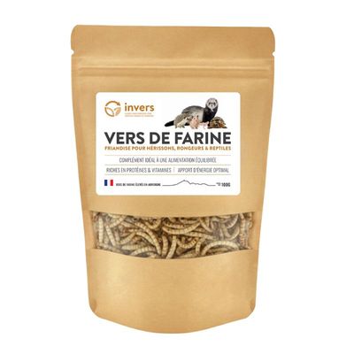 Vers de farine déshydratés pour NAC  - Invers