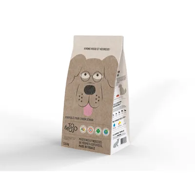 Croquettes aux insectes pour chien sénior - Tomojo