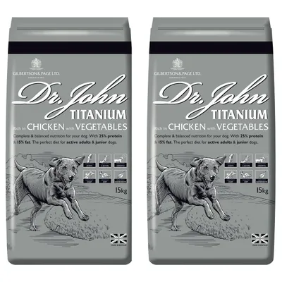 Dr John Titanium Poulet avec Légumes