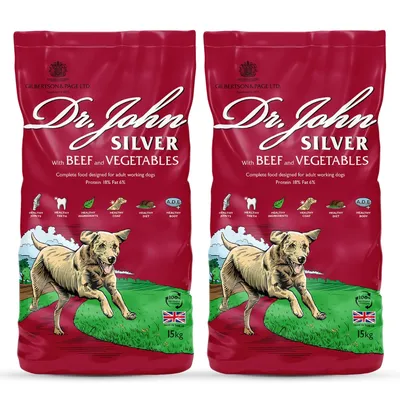 Dr John Silver – Trockenfutter mit Rind für Hunde