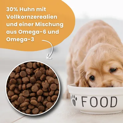 Dr John Puppy mit Huhn – Welpenfutter, 2 x 10 kg