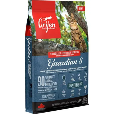 ORIJEN Alimentation Guardian 8 Croquettes pour Chats 4,5 kg ORIJEN Alimentation Guardian 8 Croquettes pour Chats 4,5 kg