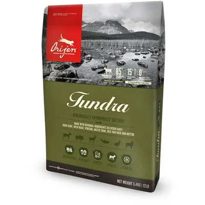 ORIJEN Alimentation Tundra Croquettes pour Chats  1,8 kg