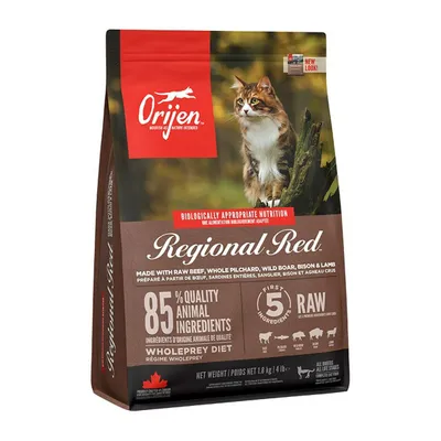 ORIJEN Alimentation Regional Red Croquettes pour Chats 1,8 kg