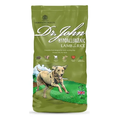 Croquettes chien adulte – Dr John Agneau & Riz