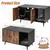 GIANTEX Maison de Toilette pour Chat, Armoire pour Chat, Style Industriel GIANTEX Maison de Toilette pour Chat, Armoire pour Chat, Style Industriel