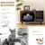 GIANTEX Maison de Toilette pour Chat, Armoire pour Chat, Style Industriel GIANTEX Maison de Toilette pour Chat, Armoire pour Chat, Style Industriel