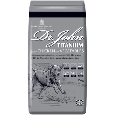 Dr John Titanium Poulet avec Légumes