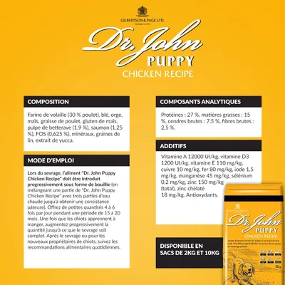 Dr John PUPPY Poulet