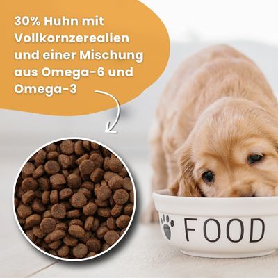 Dr John Puppy mit Huhn – Welpenfutter