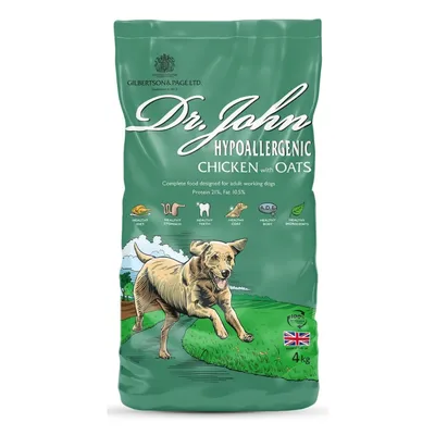 Dr John mit Huhn & Hafer für ausgewachsene Hunde