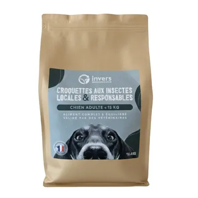 Croquettes aux insectes pour chien de petite taille - Invers