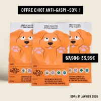 OFFRE Anti-gaspi - Croquettes aux insectes pour chiots - Tomojo