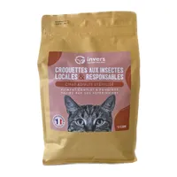 Croquettes aux insectes pour chat adulte stérilisé - Invers