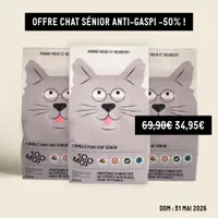 Croquettes aux insectes pour chat sénior - Tomojo