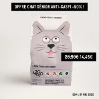 Croquettes aux insectes pour chat sénior - Tomojo