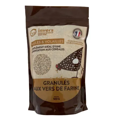 Granulés aux insectes pour poules & volailles - Invers