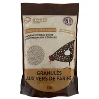 Granulés aux insectes pour poules & volailles - Invers
