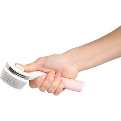 animallparadise - Brosse SLICKER retractable taille M pour chats