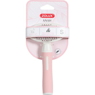 Brosse SLICKER doux rétractable taille S pour chat
