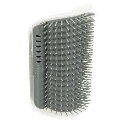 Brosse de massage d'angle pour chat