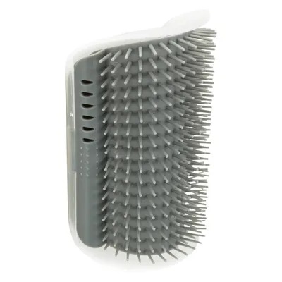 Brosse de massage d'angle pour chat