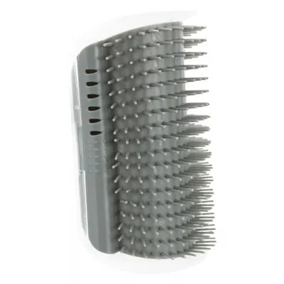 Brosse de massage d'angle pour chat