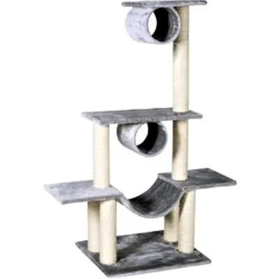 animallparadise - Arbre a chat Amédéo, couleur gris clair,  hauteur 140 cm, animallparadise - Arbre a chat Amédéo, couleur gris clair,  hauteur 140 cm,