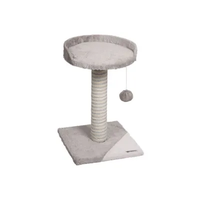 Arbre a chat Clark, 30 x 30 x Hauteur 45 cm, couleur gris Arbre a chat Clark, 30 x 30 x Hauteur 45 cm, couleur gris