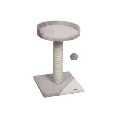 Arbre a chat Clark, 30 x 30 x Hauteur 45 cm, couleur gris