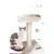 Arbre a chat Clark, 30 x 30 x Hauteur 45 cm, couleur gris