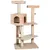 Flamingo - Arbre à chat Makalu 71 x 60 x Hauteur 150 cm couleur beige.