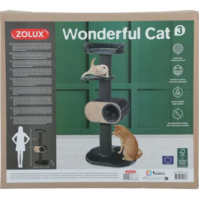 Arbres à chats Wonderful3 hauteur 1.58 M pour les chats