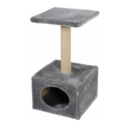 zolux - Arbre à chat 30 x 30 cm x hauteur 50 cm gris  pour chats et chatons