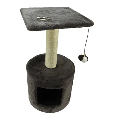 Vadigran - Arbre à chat Bongo brun, ø30 cm x H 59 cm, pour chat