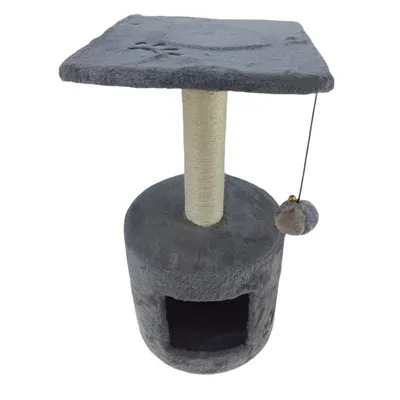 Arbre à chat Bongo gris, ø30 cm x H 59 cm, pour chat